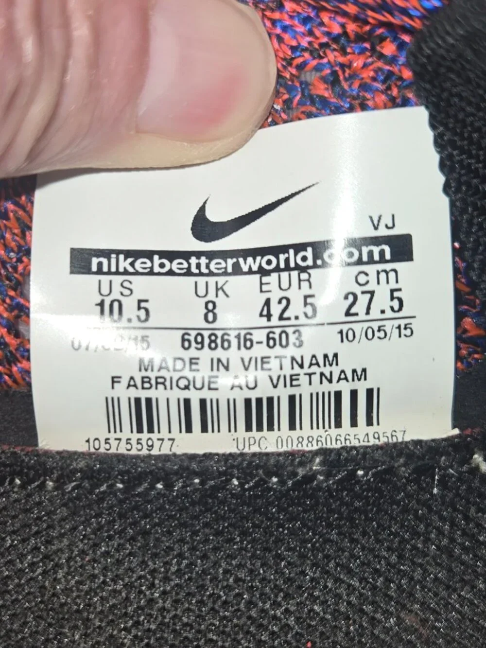 Nike Flyknit Agility Size 10.5